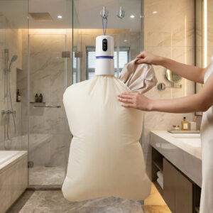 AeroDry Compact Travel Clothes Dryer: Portable Mini Hot Air Drying System