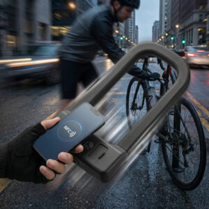 ROCKBROS Guardian NFC Smart U-Lock: Keyless Anti-Theft Security System