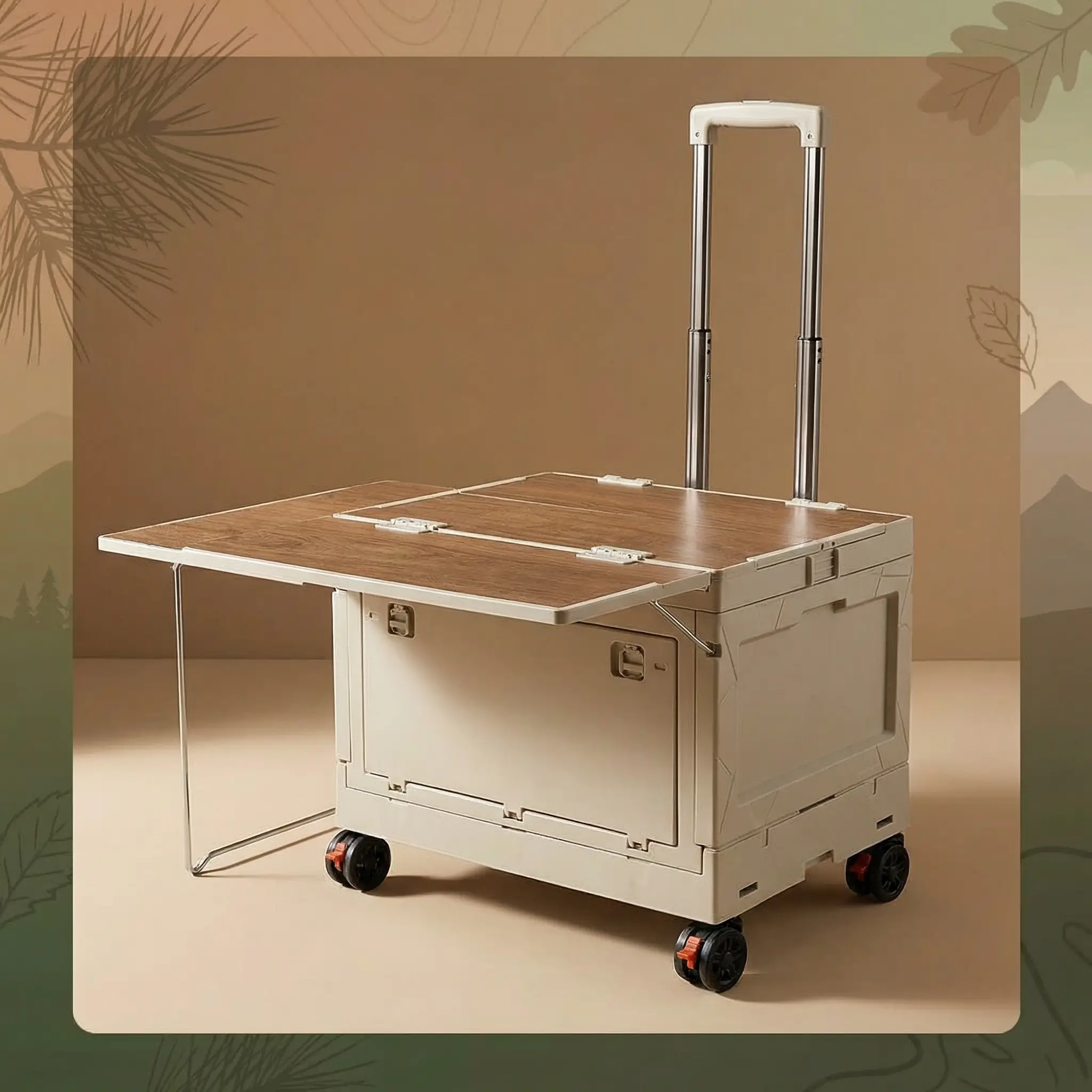 The TerraTrek 2-in-1 Mobile Camping Station & Folding Storage Box 10 The TerraTrek 2-in-1 Mobile Camping Station & Folding Storage Box