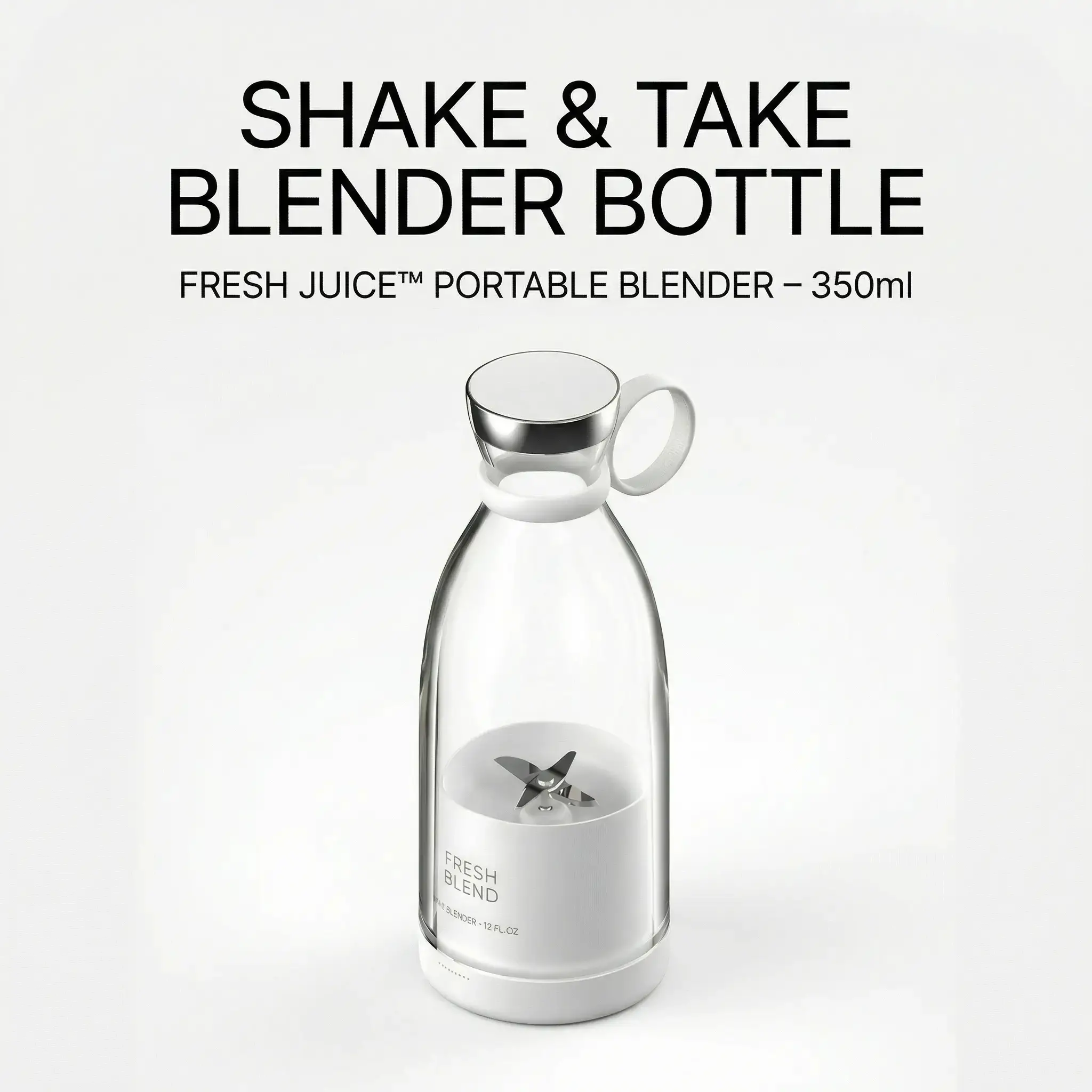 Shake & Take Blender Bottle - Fresh Juice™ Portable Blender – 350ml 1 Shake and Take Blender Bottle Fresh Juice 350ml
