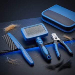 pawcare pro pet grooming kit – detanglin - front view white background