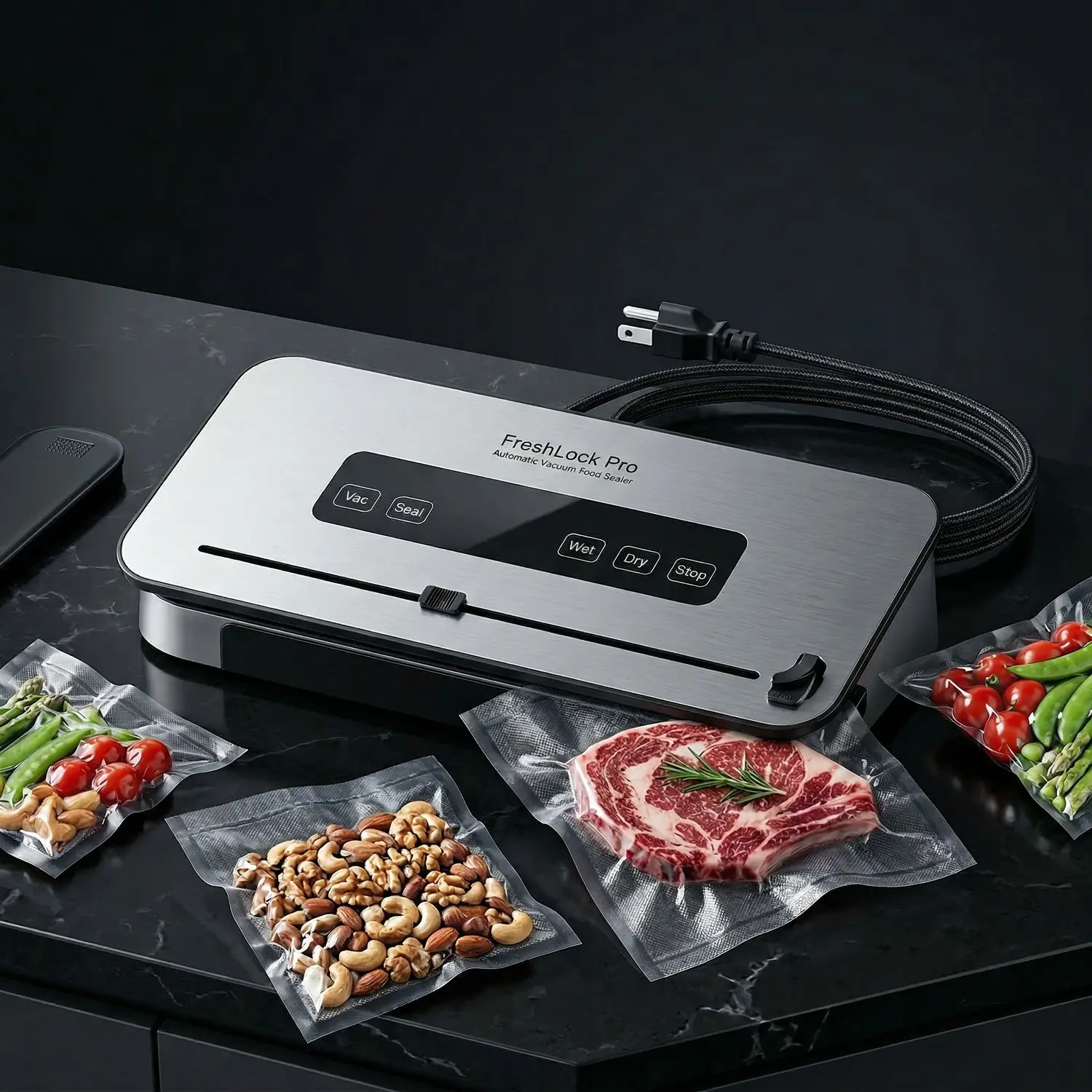 The Ultimate Meal Prep Guide for Busy Households 3 FreshLock Pro Automatic Vacuum Food Sealer