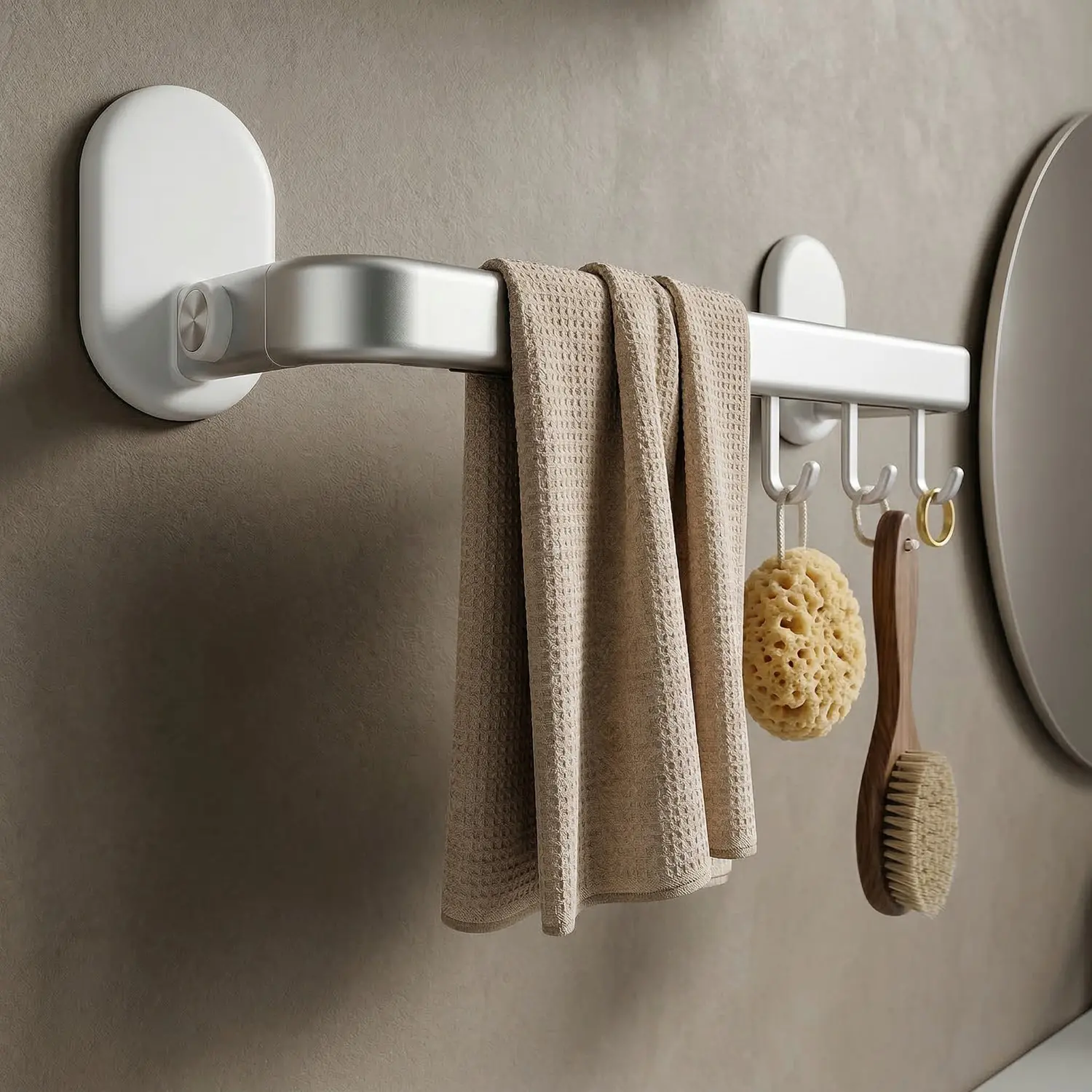 Top 5 No-Drill Bathroom Organisation Hacks That Actually Work