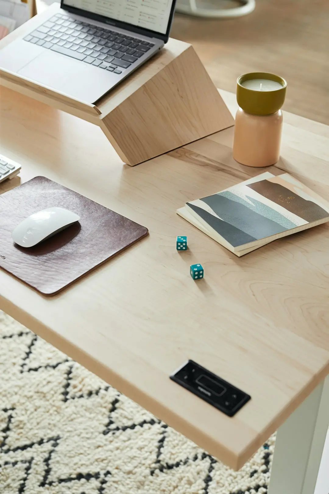 5 Gadgets That Quietly Make Your Day More Efficient 2 Minimalist desk setup with tech devices