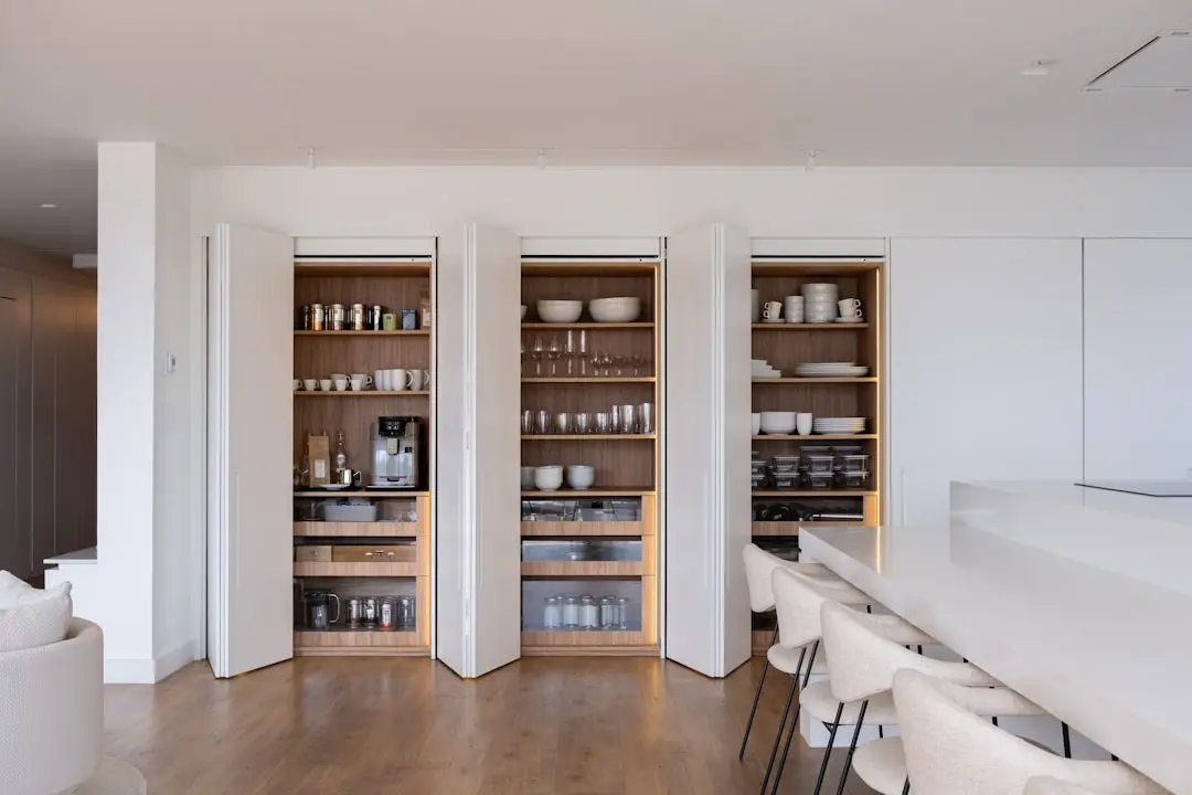 How to Declutter Your Kitchen Counter in One Weekend 2 Kitchen storage organisation using containers and dividers to create an efficient, clutter-free system