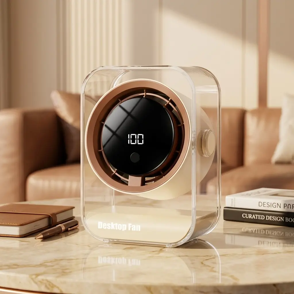 AeroBreeze Bladeless Waist Fan Review: The Hands-Free Cooling Gadget That Actually Works 7 2026 Premium Stepless Speed Desktop Fan
