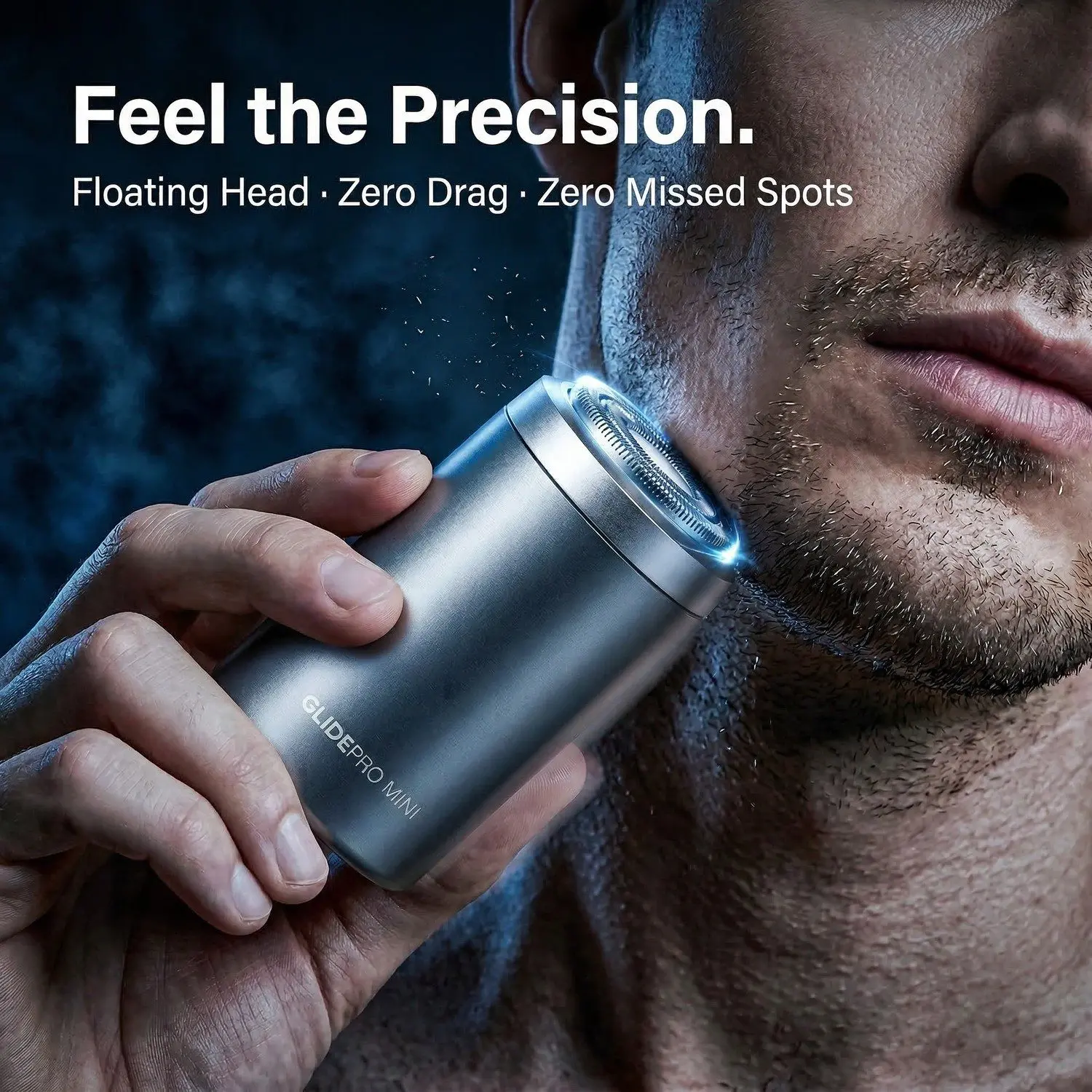 GlidePro Mini Electric Shaver – Rechargeable, Full-Body Washable, Travel-Ready Portable Men's Grooming Razor 10 A003 act 1