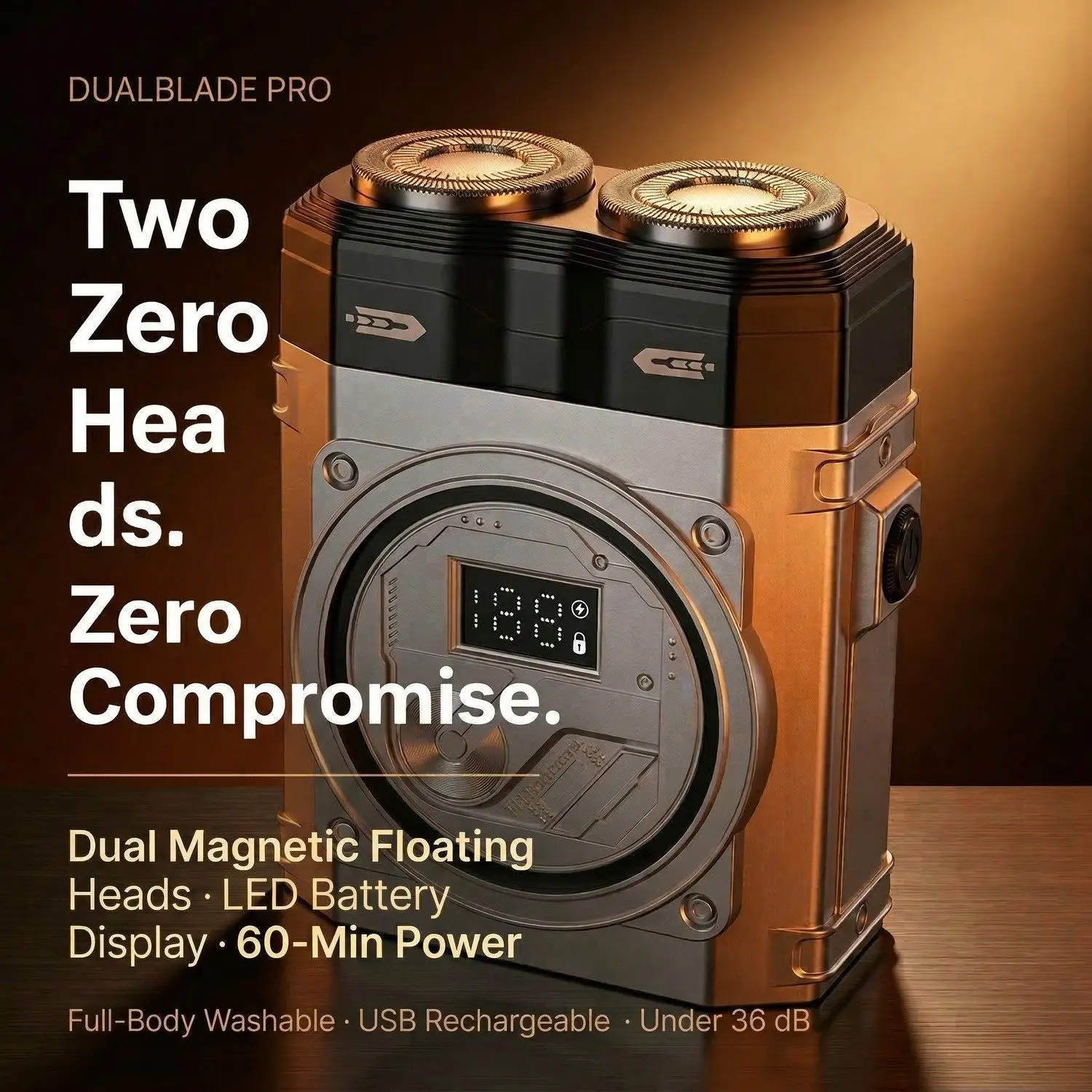 DualBlade Pro Magnetic Electric Shaver – Dual-Head Design, Car & Travel Ready, Full-Body Washable 6 A004 full width