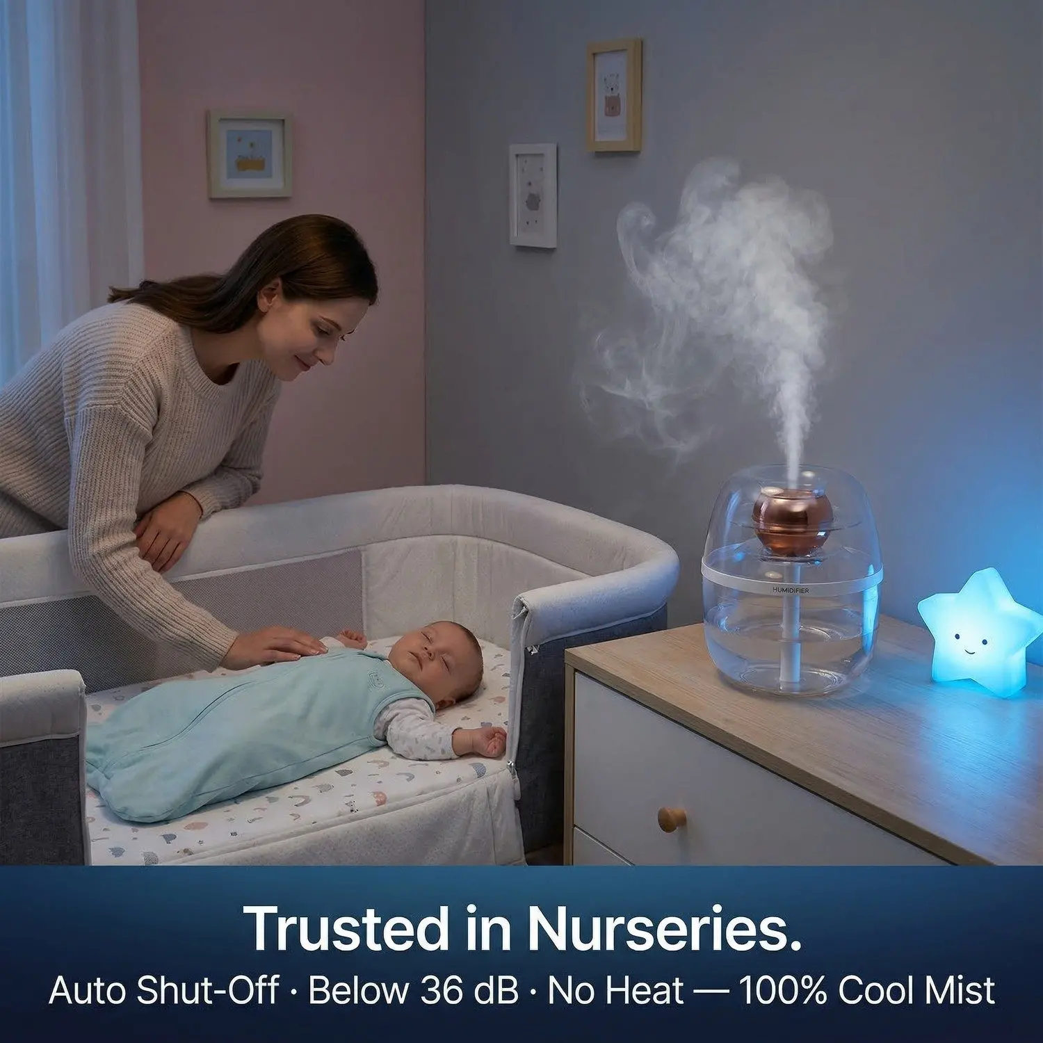 AquaMist 3L USB Dual-Nozzle Humidifier – Large Capacity, Ultra-Quiet, Bedroom & Desktop Air Moisturizer 17 A006 act 2
