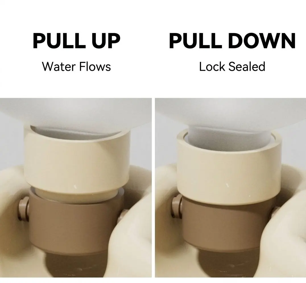 HydroWalk Portable Pet Water Bottle – Foldable Bowl, Large Capacity, Outdoor Dog Water Dispenser 5 A016 ACT1