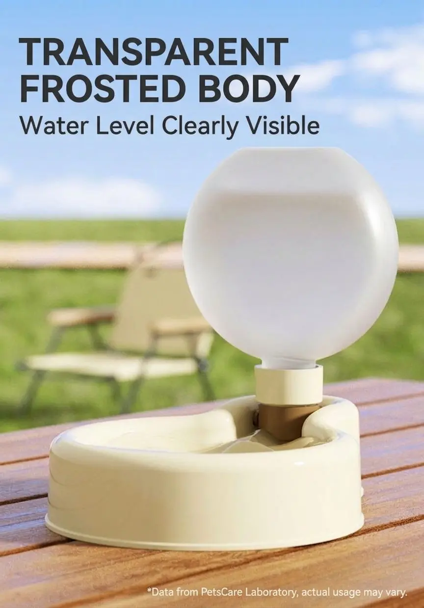 HydroWalk Portable Pet Water Bottle – Foldable Bowl, Large Capacity, Outdoor Dog Water Dispenser 7 A016 FEA3