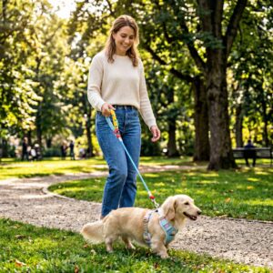 SafeStep Dog Harness Leash Set Anti-Escape - product image