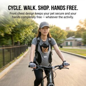 VentureVest Pet Front Carrier Breathable Backpack - product image