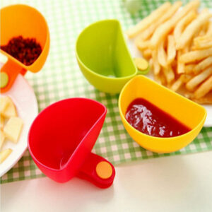 ClipServe Clamp-On Condiment Snack Bowl Desk - product image