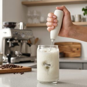 Cordless Handheld Electric Milk Frother - product image