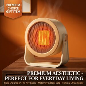 Portable Desktop 500W Space Heater - product image