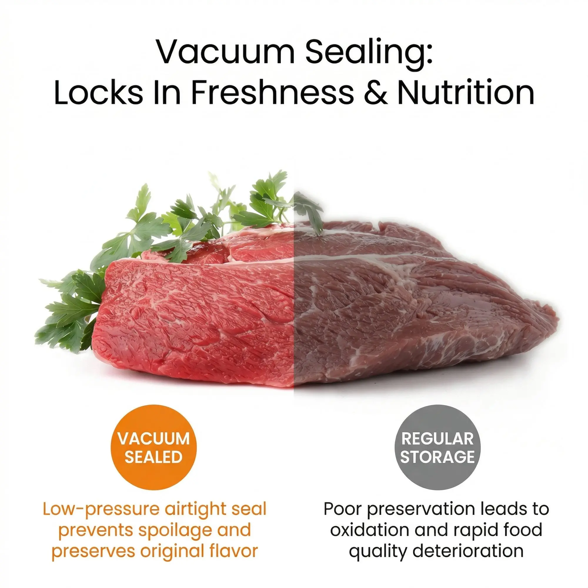 FreshLock Pro Automatic Vacuum Food Sealer – Compact All-in-One, Dry & Moist Food Preservation 4 Compact Design