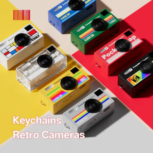 Ultra-Mini Retro Digital Camera - 1080P HD Pocket Camcorder & Wearable Vlogging Camera