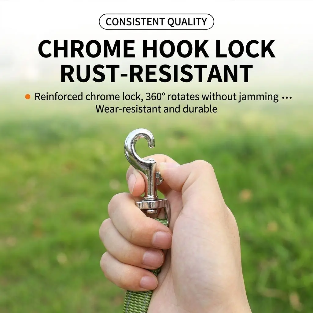 DuoWalk Retractable Double Dog Lead – Auto-Extending 2-in-1 Anti-Tangle Leash for Medium & Large Dogs 2 Dual independent reel mechanism