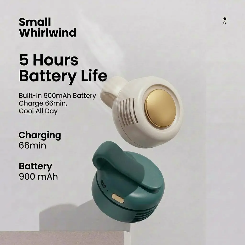 AeroBreeze Portable Bladeless Clip-On Waist Fan 12 a043 battery