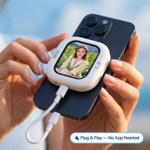 magnetic wireless rear camera selfie monitor screen
