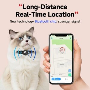 Premium Smart Pet Tracker Collar & Anti-Lost Locator for Dogs and Cats