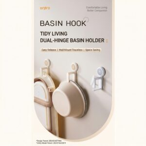 WallGrip Suction Basin Towel Holder No-Drill - product image