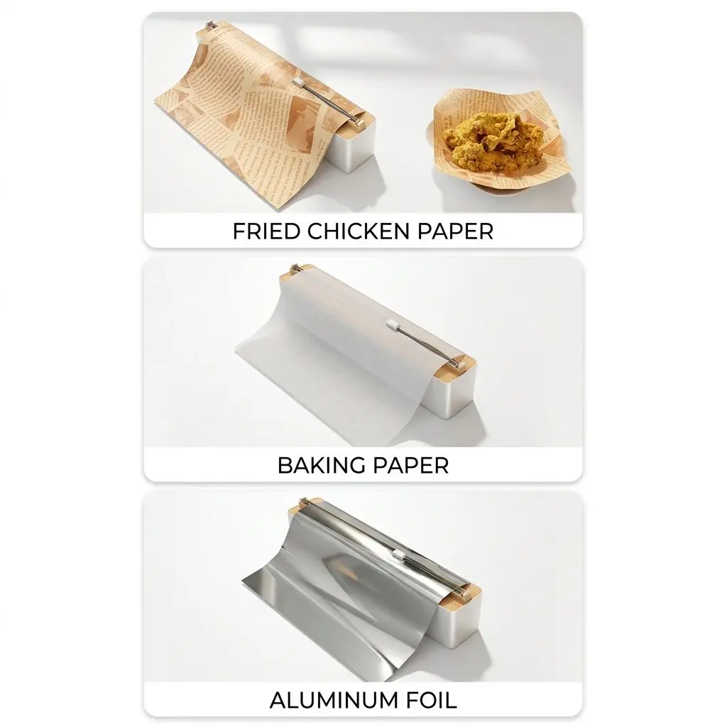 MagCut Magnetic Cling Film Cutter – Fridge Mount, Wall-Stick Dispenser Box for Kitchen Wrap 7 MagCut mounted on fridge door