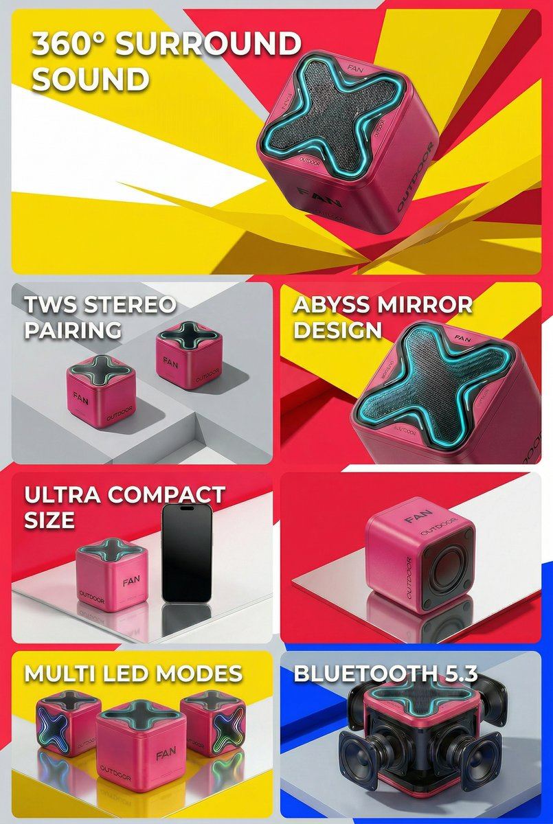 π FREE Mystery Box Unlocked β Spend $115, Get $149 Worth of Gadgets 5 X3 Mini BT Speaker lifestyle