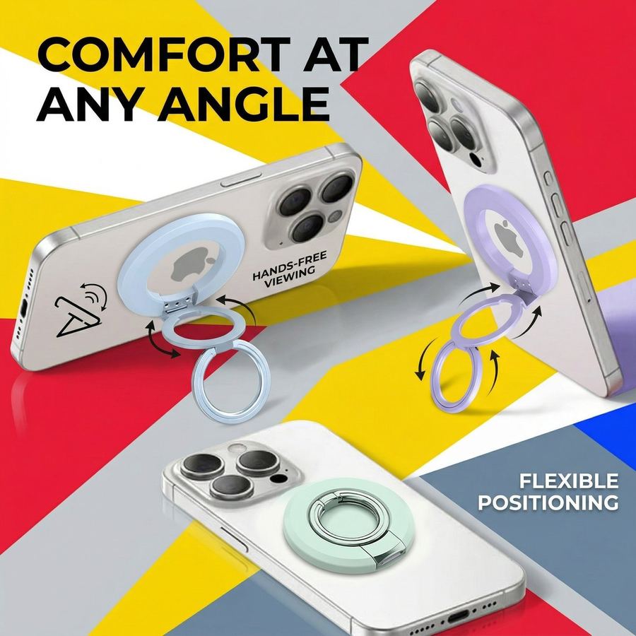 π FREE Mystery Box Unlocked β Spend $115, Get $149 Worth of Gadgets 6 Dual-Ring Magnetic Phone Stand