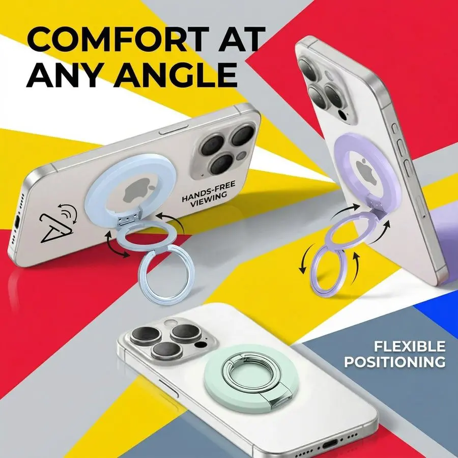π FREE Mystery Box Unlocked β Spend $115, Get $149 Worth of Gadgets 6 Dual-Ring Magnetic Phone Stand