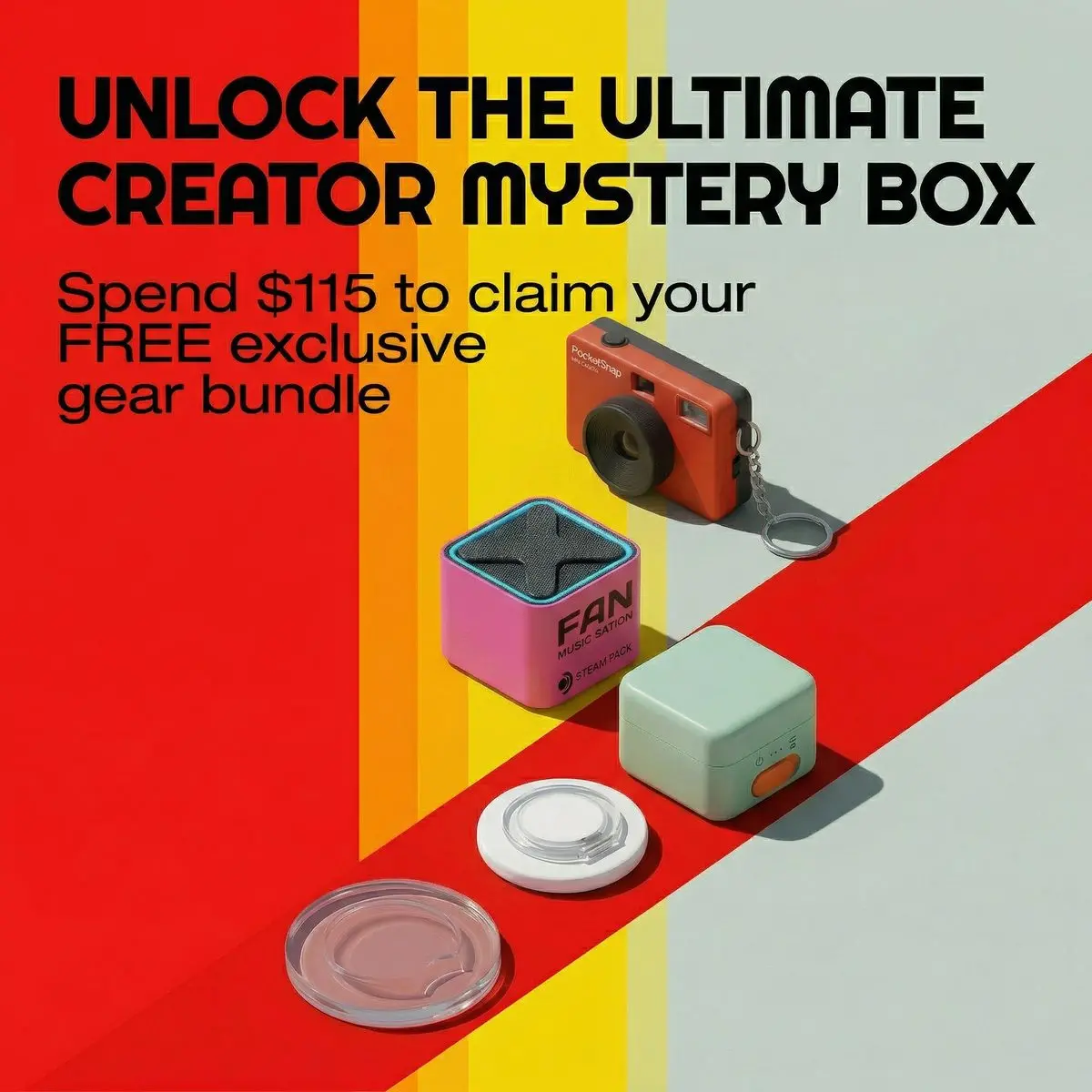 nonobrand mystery box free gift gadgets